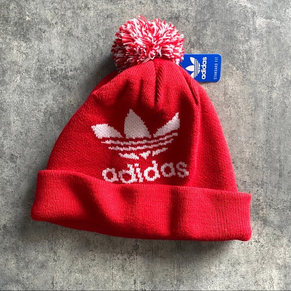 adidas originals pom pom beanie